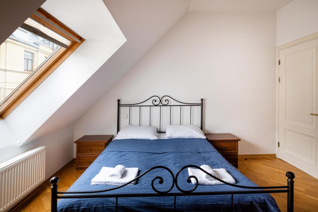 Old Riga Two Floor Palasta Loft Apartment With River View 外观 照片