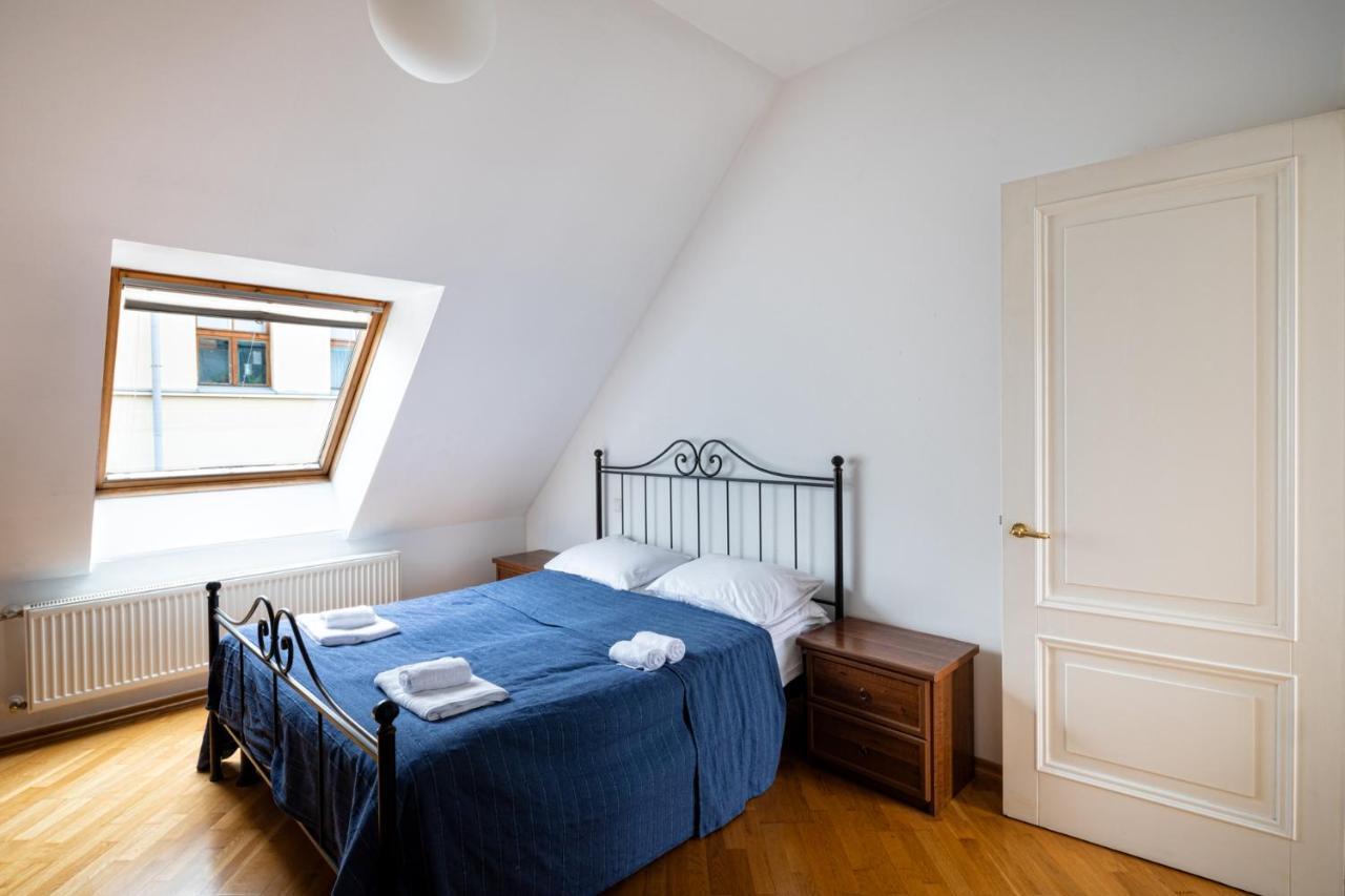 Old Riga Two Floor Palasta Loft Apartment With River View 外观 照片